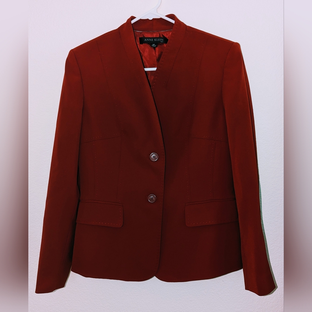 2 Piece Red Pantsuit